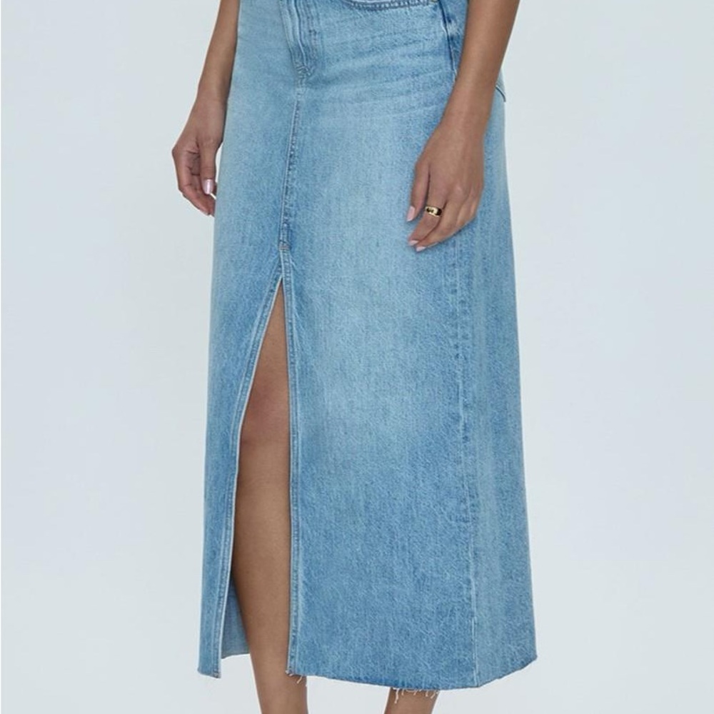 Pistola Alice Denim Maxi Skirt